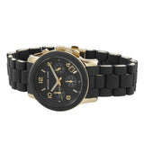 Buy Shop Michael Kors Runway Black Dial Black Silicone Strap Watch for Women - MK5191 USA Online