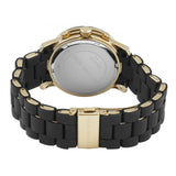 Buy Shop Michael Kors Runway Black Dial Black Silicone Strap Watch for Women - MK5191 USA Online