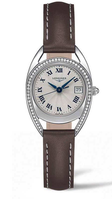 Buy Shop Longines Equestrian Arche Quartz Diamond Watch for Women - L6.136.0.71.2 USA Online