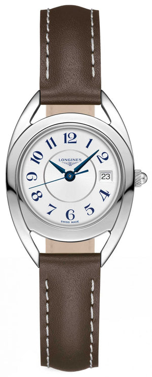 Buy Shop Longines Equestrian Silver Dial Watch for Women - L6.136.4.73.2 USA Online