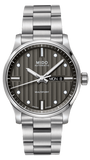 Mido Multifort Automatic Gray Dial Silver Steel Strap Watch For Men - M005.430.11.061.80