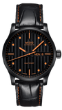 Mido Multifort Automatic Special Edition Black Dial Black Leather Strap Watch For Men - M005.430.36.051.80