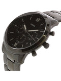 Buy Shop Fossil Neutra Chronograph Black Dial Black Steel Strap Watch for Men - FS5474 USA Online