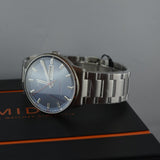 Mido Commander II Automatic Chronometer Blue Dial Silver Steel Strap Watch For Men - M021.431.11.041.00