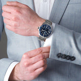 Buy Shop Tag Heuer Aquaracer Blue Dial Quartz Silver Steel Strap Watch for Men - WAY111C.BA0928 USA Online