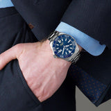 Buy Shop Tag Heuer Aquaracer Calibre 5 Blue Dial Silver Steel Strap Watch for Men - WAY201B.BA0927 USA Online