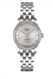 Mido Baroncelli III Automatic Silver Dial Silver Steel Strap Watch For Women - M7600.4.10.1