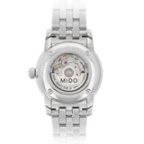 Mido Baroncelli III Automatic Silver Dial Silver Steel Strap Watch For Women - M7600.4.10.1