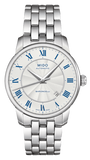 Mido Baroncelli III Automatic Silver Dial Silver Steel Strap Watch For Men - M8600.4.21.1