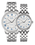 Mido Baroncelli III Automatic Silver Dial Silver Steel Strap Watch For Women - M7600.4.21.1