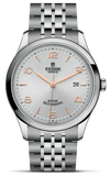 Tudor 1926 Automatic Silver Dial Silver Steel Strap Watch for Men - M91650-0001