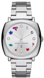 Buy Shop Marc Jacobs Mandy Silver Dial Silver Steel Strap Watch for Women - MJ3548 USA Online