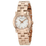 Buy Shop Marc Jacobs Mini Amy White Dial Rose Gold Steel Strap Watch for Women - MBM3078 USA Online