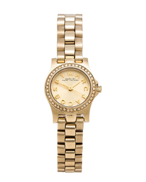 Buy Shop Marc Jacobs Henry Gold Dial Gold Steel Strap Watch for Women - MBM3277 USA Online