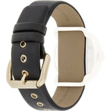 Buy Shop Marc Jacobs Amy Black Dial Black Leather Strap Watch for Women - MBM1154 USA Online