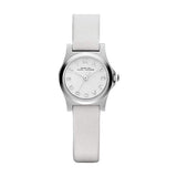Buy Shop Marc Jacobs Henry Dinky White Dial White Leather Strap Watch for Women - MBM1234 USA Online