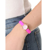 Buy Shop Marc Jacobs Henry White Dial Pink Leather Strap Watch for Women - MBM1237 USA Online