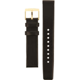 Marc Jacobs Baker Black Dial Black Leather Strap Watch for Women - MBM1269