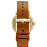 Buy Shop Marc Jacobs Baker White Dial Brown Leather Strap Watch for Womern - MBM1316 USA Online