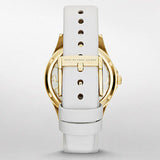 Buy Shop Marc Jacobs Henry Skeleton White Dial White Leather Strap Watch for Women - MBM1339 USA Online