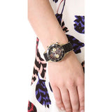 Buy Shop Marc Jacobs Rock Chronograph Black Dial Black Silicone Strap Watch for Women - MBM2598 USA Online