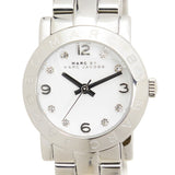 Buy Shop Marc Jacobs Mini Amy White Dial Silver Steel Strap Watch for Women - MBM3055 USA Online