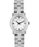Buy Shop Marc Jacobs Mini Amy White Dial Silver Steel Strap Watch for Women - MBM3055 USA Online