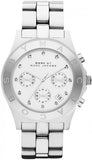 Marc Jacobs Blade White Dial SIlver Steel Strap Watch for Women - MBM3100