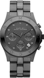 Buy Shop Marc Jacobs Blade Chronograph Black Dial Black Steel Strap Watch for Women - MBM3103 USA Online