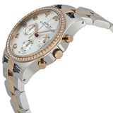 Buy Shop Marc Jacobs Henry Chronograph Silver Dial Two Tone Steel Strap Watch for Women - MBM3106 USA Online