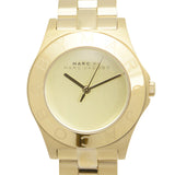 Buy Shop Marc Jacobs Blade Gold Dial Gold Steel Strap Watch for Women - MBM3126 USA Online