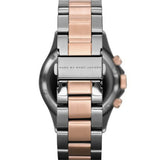 Buy Shop Marc Jacobs Marc Chronograph Grey Dial Two Tone Steel Strap Watch for Men - MBM3157 USA Online