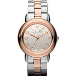 Buy Shop Marc Jacobs Marc Silver Dial Two Tone Steel Strap Watch for Women- MBM3170 USA Online