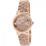 Buy Shop Marc Jacobs Marci Rose Gold Dial Rose Gold Steel Strap Watch for Women - MBM3175 USA Online
