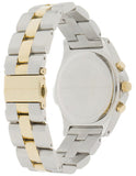 Marc Jacobs Blade Silver Dial Two Tone Steel Strap Watch for Women - MBM3177