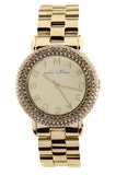 Buy Shop Marc Jacobs Marci Gold Dial Gold Steel Strap Watch for Women - MBM3191 USA Online