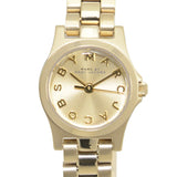 Buy Shop Marc Jacobs Henry Dinky Gold Dial Gold Steel Strap Watch for Women - MBM3199 USA Online