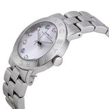 Buy Shop Marc Jacobs Amy White Dial Silver Steel Strap Watch for Women - MBM3140 USA Online