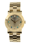 Buy Shop Marc Jacobs Amy Dexter Gold Dial Gold Steel Strap Watch for Women - MBM3215 USA Online