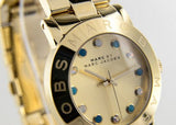 Buy Shop Marc Jacobs Amy Dexter Gold Dial Gold Steel Strap Watch for Women - MBM3215 USA Online