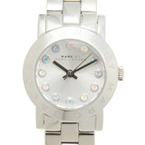 Buy Shop Marc Jacobs Amy White Dial Silver Steel Strap Watch for Women - MBM3217 USA Online