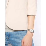 Buy Shop Marc Jacobs Baker White Dial Silver Steel Strap Watch for Women - MBM3246 USA Online