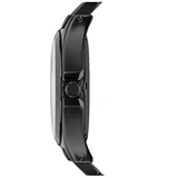 Buy Shop Marc Jacobs Henry Transparent Black Dial Black Steel Strap Watch for Women - MBM3255 USA Online