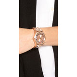 Buy Shop Marc Jacobs Henry Skeleton Rose Gold Dial Rose Gold Steel Strap Watch for Women - MBM3264 USA Online