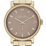 Buy Shop Marc Jacobs Baker Brown Dial Gold Steel Strap Watch for Women - MBM8631 USA Online