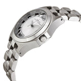 Buy Shop Marc Jacobs Henry White Dial Silver Steel Strap Watch for Women - MBM3291 USA Online