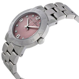 Buy Shop Marc Jacobs Amy Life Pink Dial Silver Steel Strap Watch for Women - MBM3300 USA Online