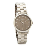 Buy Shop Marc Jacobs Baker Brown Dial Silver Steel Strap Watch For Women - MBM3329 USA Online