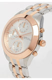 Buy Shop Marc Jacobs Peeker Chronograph Silver Two Tone Steel Strap Watch for Women - MBM3369 USA Online
