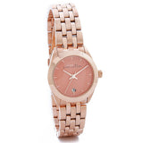 Buy Shop Marc Jacobs Peeker Pink Dial Rose Gold Stainless Steel Strap Watch for Women - MBM3377 USA Online